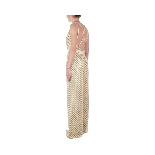 Georgette Diamond Printed Jumpsuit