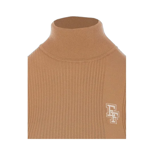 Logo Jacquard Knitted Top