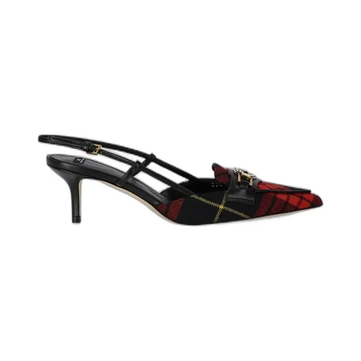 Tartan Slingback Shoes