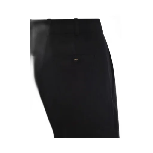 Pleat Detailed Straight-Leg Trousers
