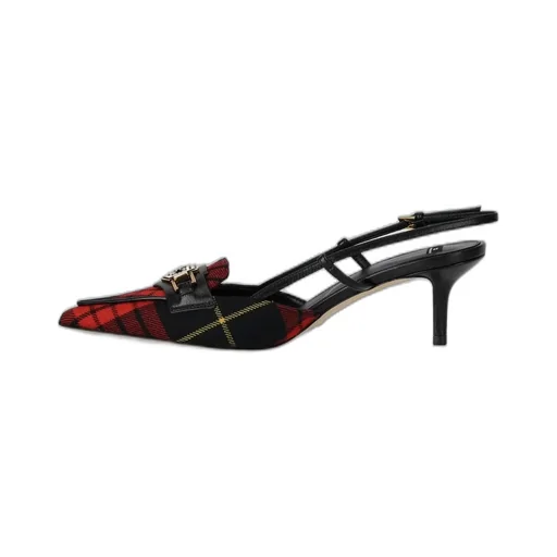 Tartan Slingback Shoes