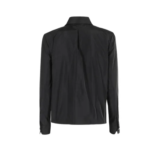 Detachable-Tie Long Sleeved Shirt