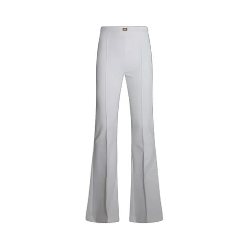 CrÊPe Bell-Bottom Trousers