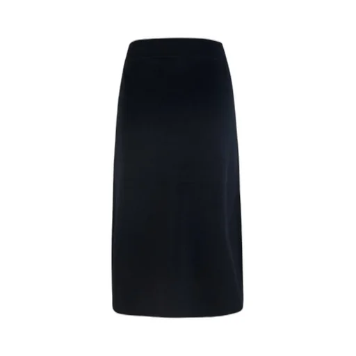 Zipped Midi Pencil Skirt