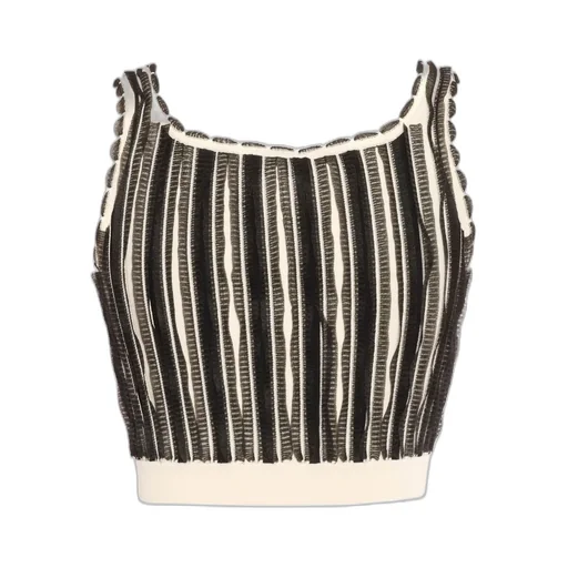 Micro-Ruffles Top