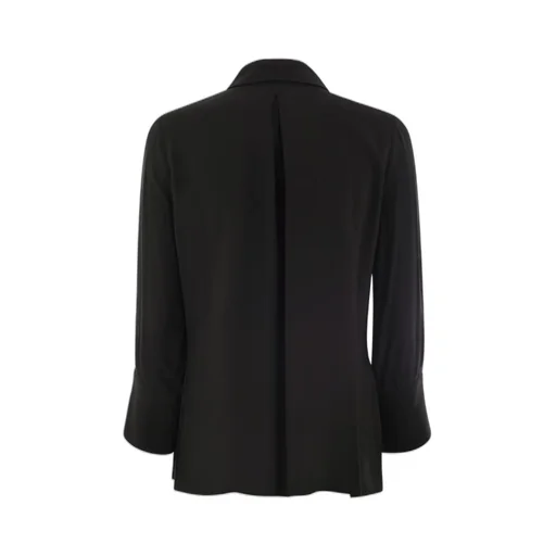 Logo-Embroidered Straight Hem Shirt