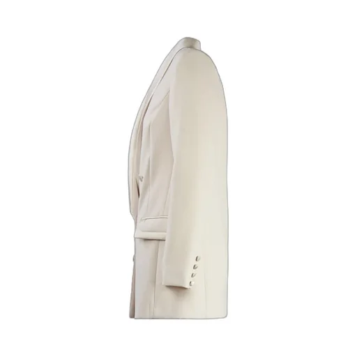 Double Breasted Buttoned Blazer