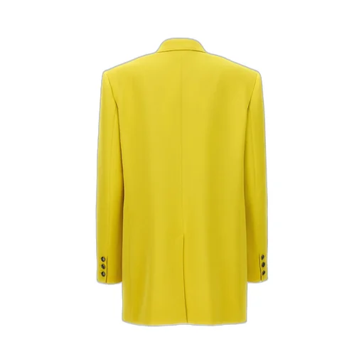 Crepe Double Breasted Jacket