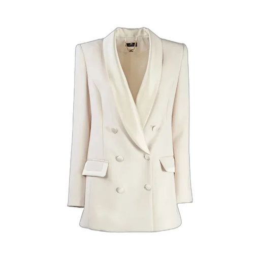 Double Breasted Buttoned Blazer