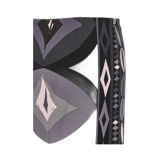 Iride Print Long Skirt
