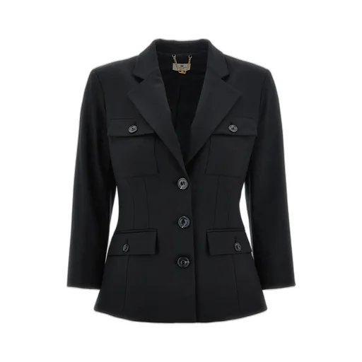 Single-Breasted Tailored Blazer