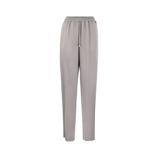 Satin Crepe Jogger Trousers