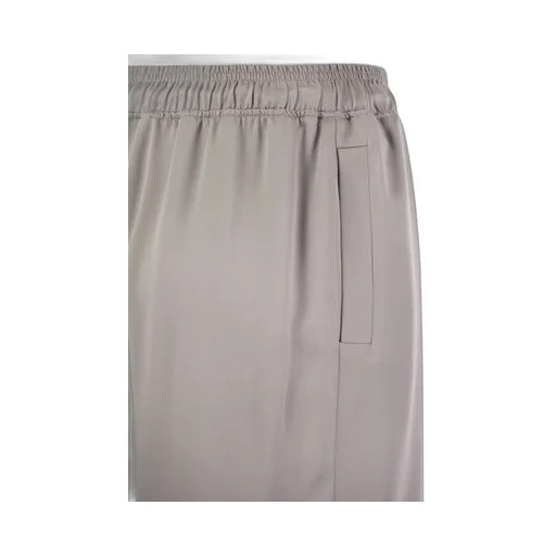 Satin Crepe Jogger Trousers
