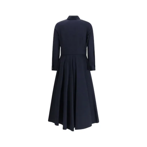 Cosme Button-Down Flared Dress