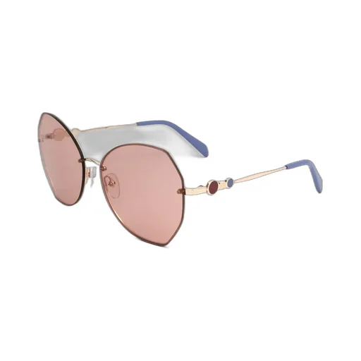 Geometric Frame Sunglasses