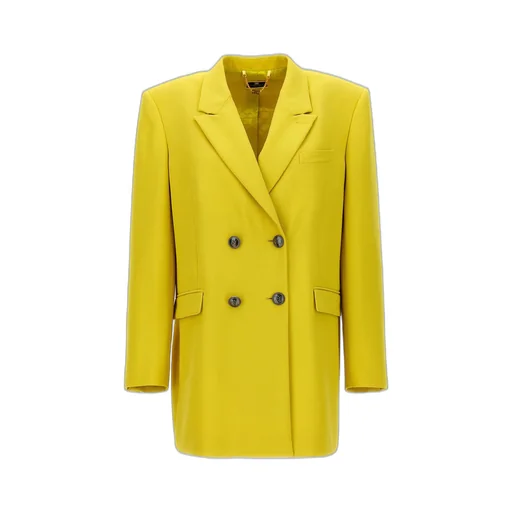 Crepe Double Breasted Jacket