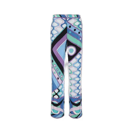 Vivara-Printed Straight-Leg Trousers