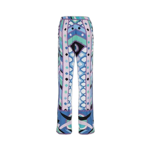Vivara-Printed Straight-Leg Trousers