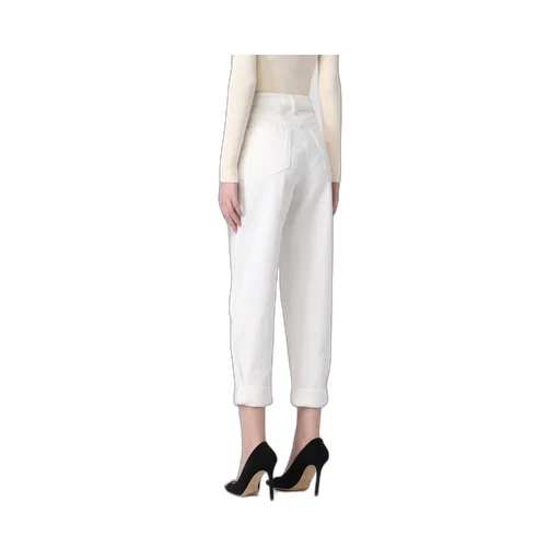 High-Waist Straight Leg Trousers