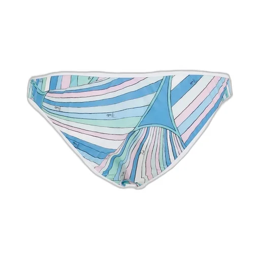 Iride-Printed Stretch Bikini Bottoms
