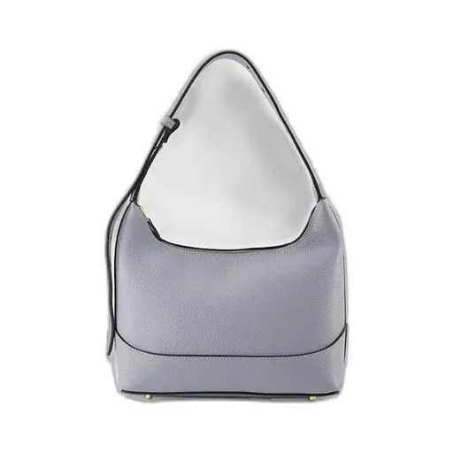 Loop Pebbled Zipped Hobo Bag