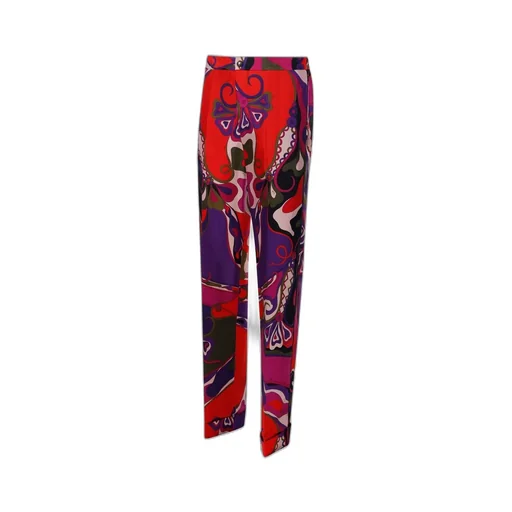 Printed Silk Pants