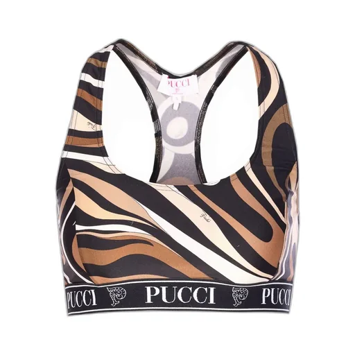 Logo Band Activewear Top