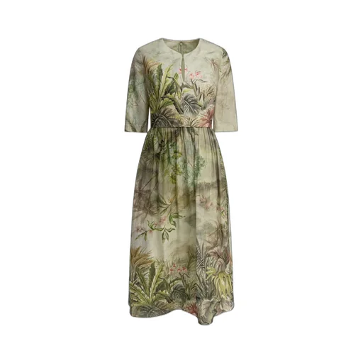 Pattern Printed Dress
