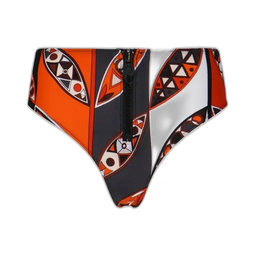 Graphic Printed Stretched Swimsuit