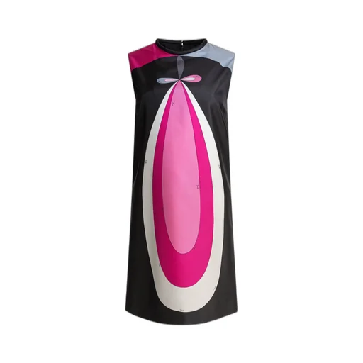Graphic Shift Dress