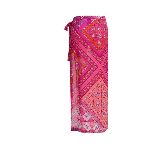 Festa Printed Tie Fastened Skirt