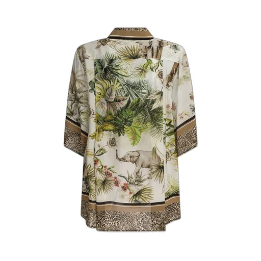 Printed Chiffon Shirt
