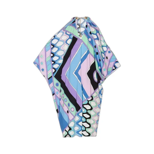 Vivara-Printed Cut-Out Detailed Dress