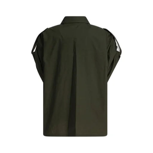 Short-Sleeved Poplin Shirt
