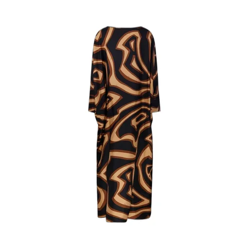 Silk Caftan Dress