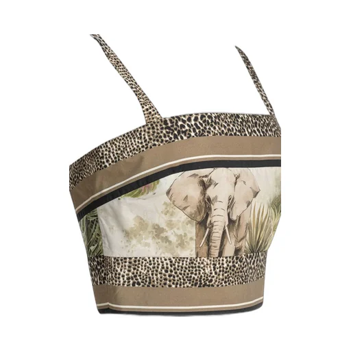 Savannah Printed Cropped Top