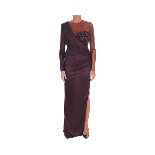 Red Carpet Tulle And Jersey Dress