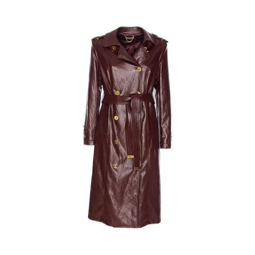 Belted Double-Breasted Coat