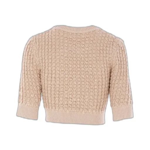 Sequin Embellished Knitted Top