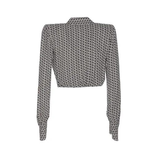 Geometric Printed Georgette Shirt