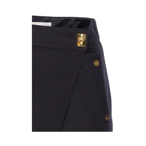 High-Waist Asymmetrical Skirt