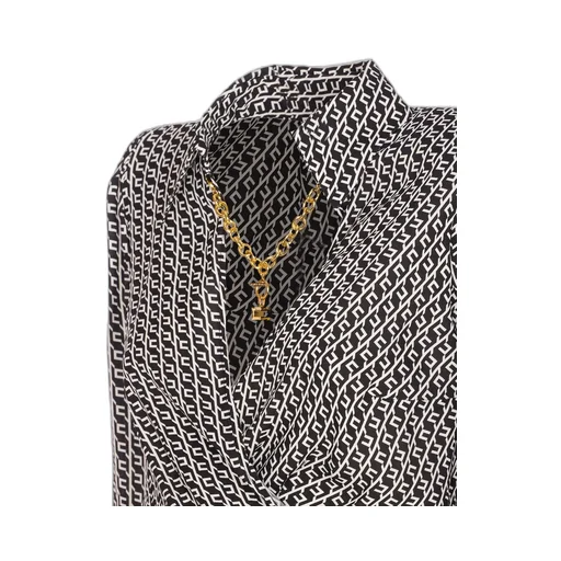 Geometric Printed Georgette Shirt