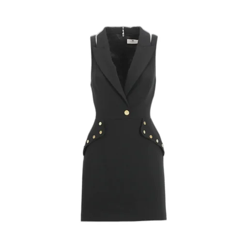 Cut-Out Detailed Slim Fit Mini Dress