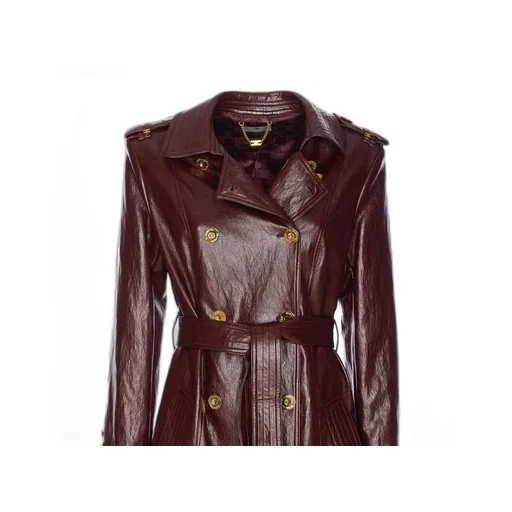 Belted Double-Breasted Coat