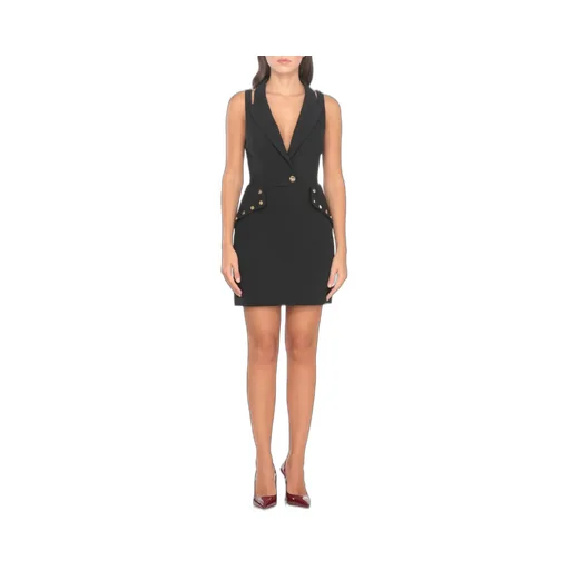 Cut-Out Detailed Slim Fit Mini Dress