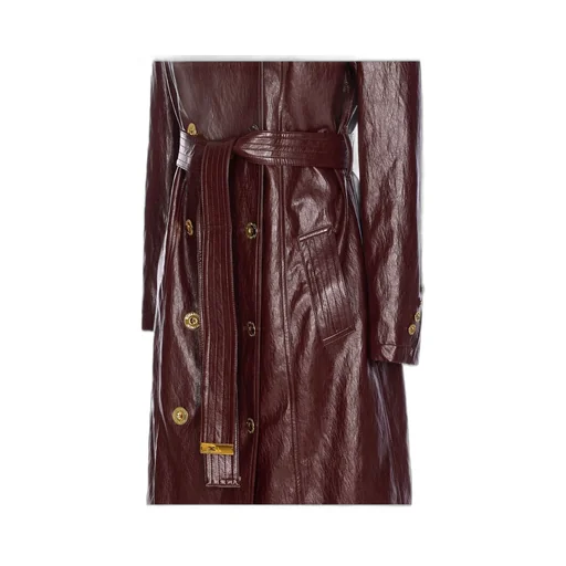 Belted Double-Breasted Coat