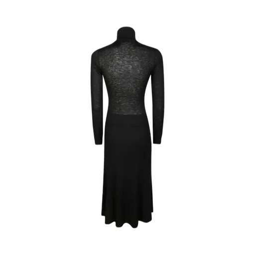 Long-Sleeved Midi Dress