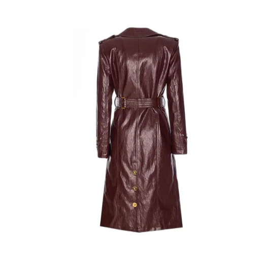 Belted Double-Breasted Coat