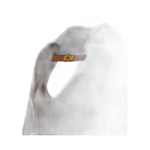 Ribbed Knit Buckle-Detail Polo-Collar Jumper