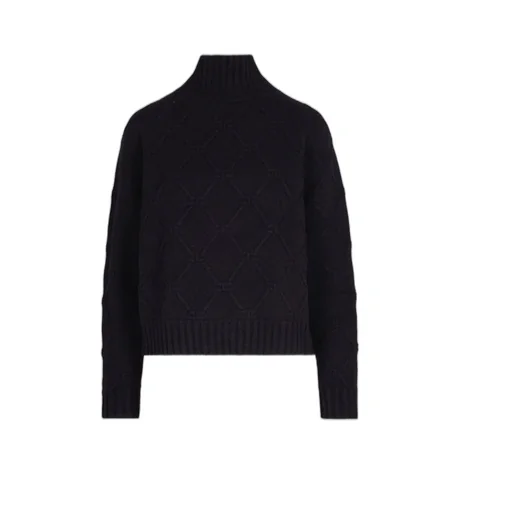 Logo-Patch High-Neck Jumper